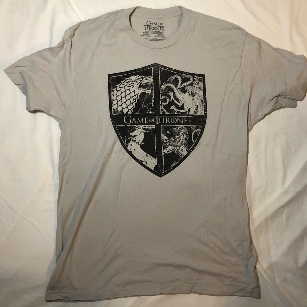Gray Game of Thrones T-Shirt